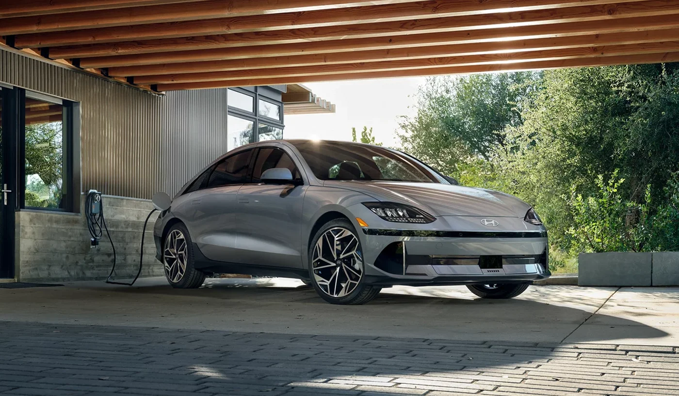 2024 IONIQ 6 at home charging 2024 IONIQ 6 charging at home