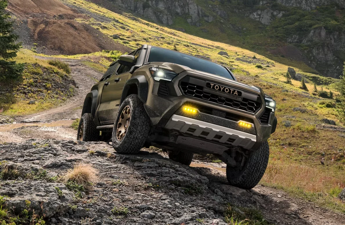 Toyota Tacoma off roading